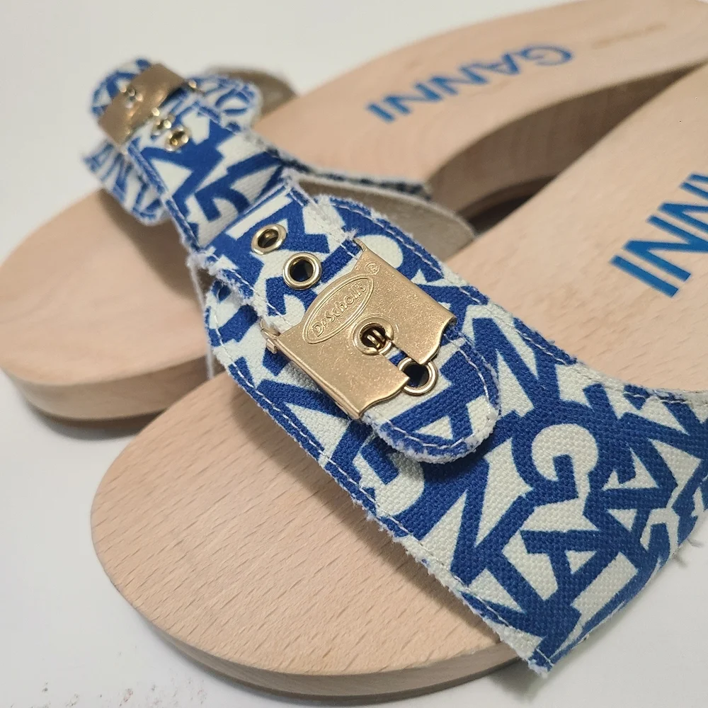 Dr. Scholls Gianni Blue‎ Size 8